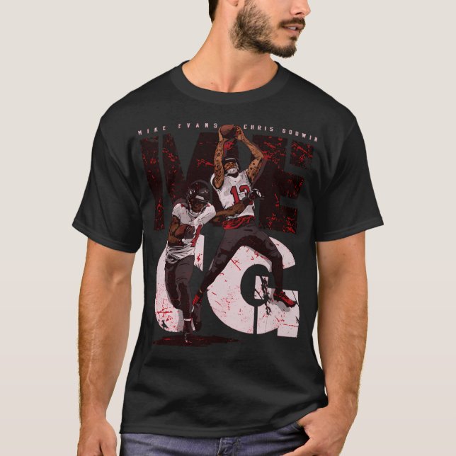 T-shirt Mike Evans Chris Godwin Tampa Bay (Devant)