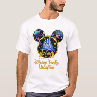 T-shirt Mike Mouse Head Plus Magique Monde Vacances Famill