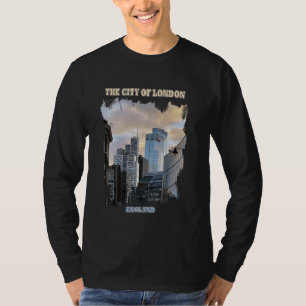 T-shirt Mike Trow La City Londres Skyline Angleterre Urban