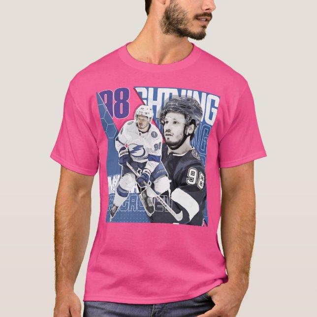 T-shirt Mikhail Sergachev Hockey Chemise Lightning (Devant)