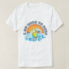 T-shirt Mikitiez été windsurf bananasplie glace