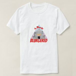T-shirt Mikitiez Paris France Macaron couleur blur cravate