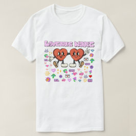 T-shirt Mikitiez personnalisé valentine drôle lovebug logi