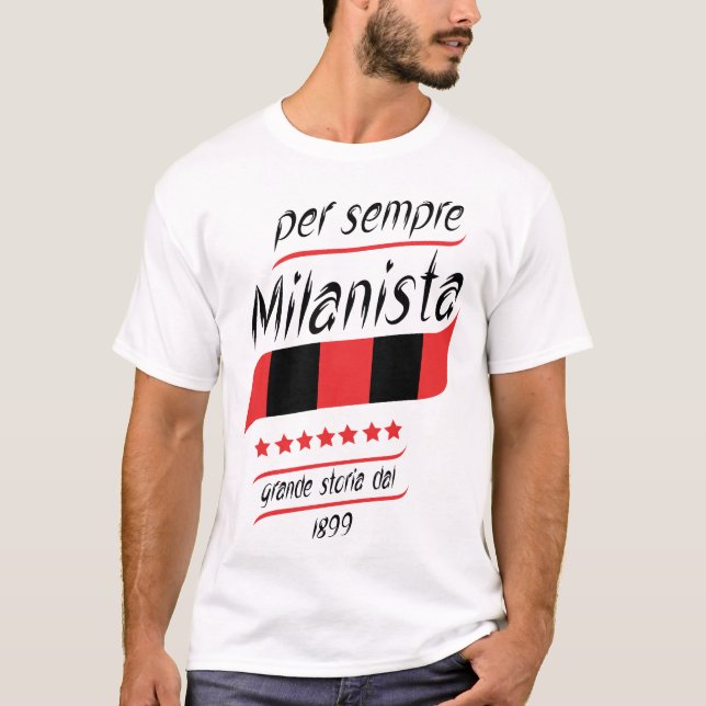 T-shirt Milanista (Devant)
