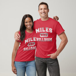 T - Shirt "MILES BULLDOGS GYM"