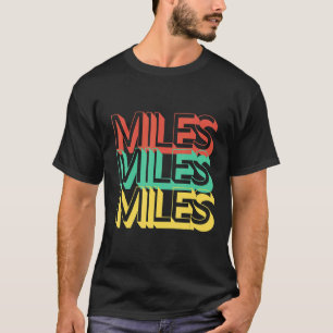 T-shirt Miles Jazz Funk & Soul Cool Joueur Hip Trumpet