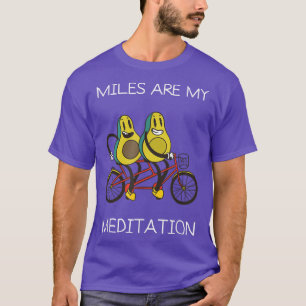 T-shirt Miles Méditation Mountain Avocado Vélo B