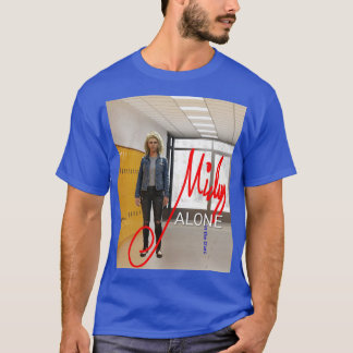 T-shirt Miley Alone