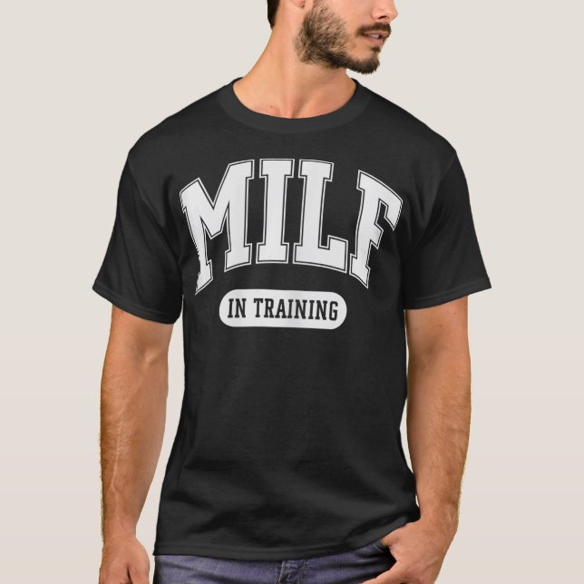 T-SHIRT MILF EN FORMATION (Devant)