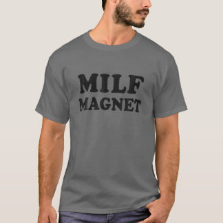 T-shirt Milf MAGNET Funny Internet mèmes entraînement Gym 