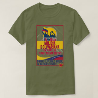 T-SHIRT MILICIA BOLIVARIANA
