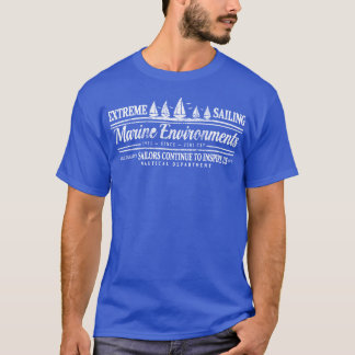 T-shirt Milieux marins Voile extrême Établis en 1987