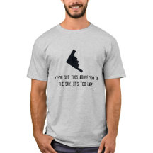 T-shirt militaire B-2 Bomber Dark Joke