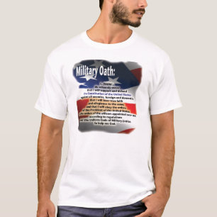 T-shirt militaire de serment