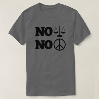 T-shirt Militant de la justice et de la paix