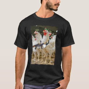 T-shirt Militants poulets armés
