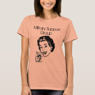 T-shirt Military Support Group ladies