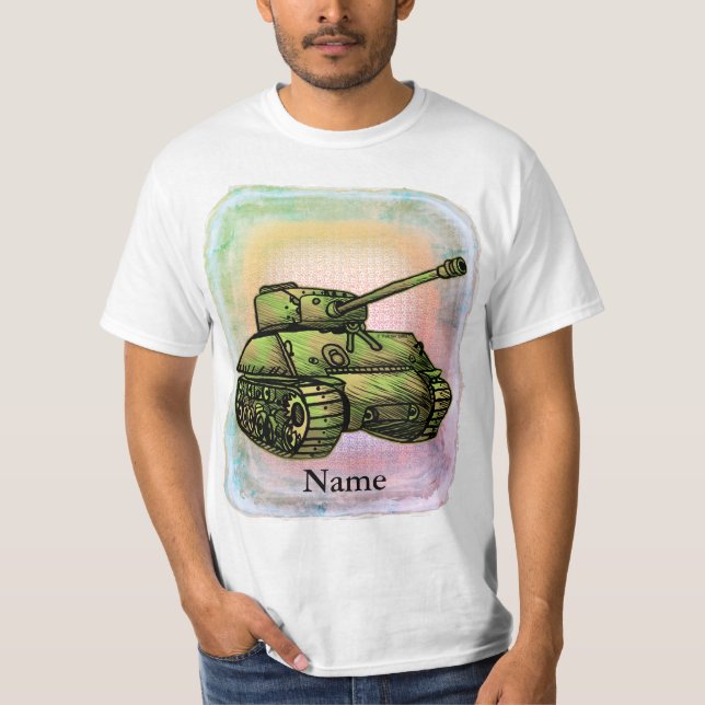 T-shirt Military Tank (Devant)