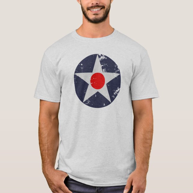 T-shirt Military USAAC Air Corps WW2  (Devant)