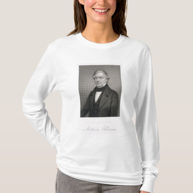 T-shirt Millard Fillmore, gravé par Thomas B. Welch (181 (Devant)