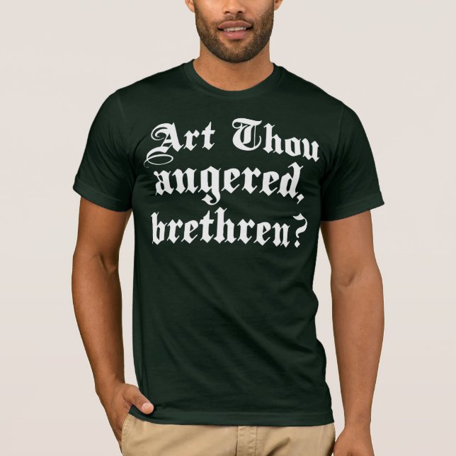 T-shirt Mille d'art irrité ? (Devant)