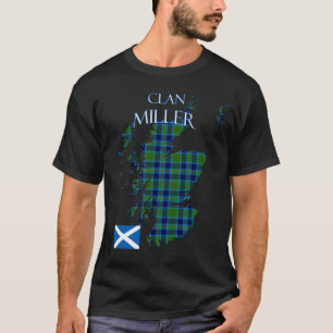 T-shirt Miller Scottish Clan Tartan Scotland