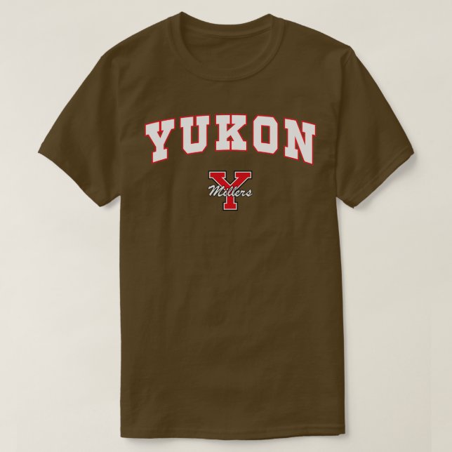 T-shirt Millers du secondaire du Yukon (Design devant)