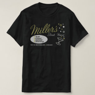 T-shirt Miller's Steak House, Chicago, Illinois