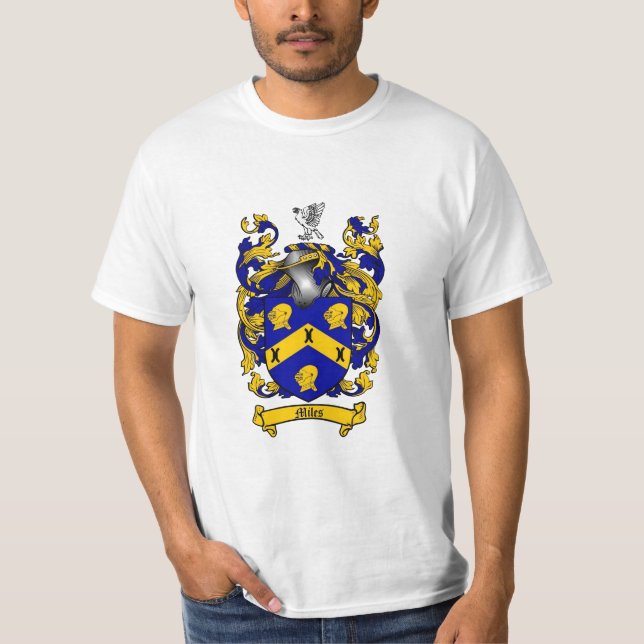 T-shirt Milles de crête de famille - manteau de milles de (Devant)