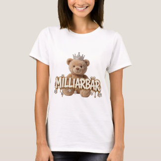 T-shirt MILLIARBÄR Streetwear | Royal King Teddy