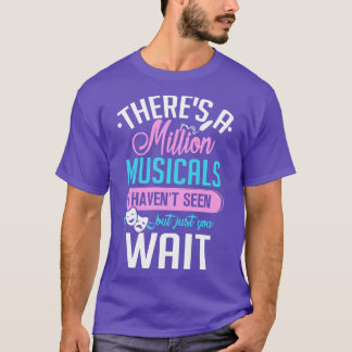 T-shirt Million de comédies musicales