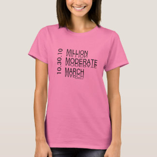 T-shirt Million de mars modéré