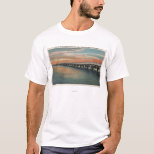 T-shirt Million de pont du dollar au-dessus de rivière de