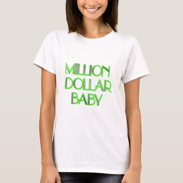 T-SHIRT MILLION DOLLAR BABY (Devant)