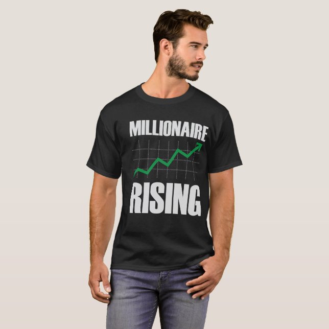 T-shirt Millionaire Rising-Men (Devant entier)