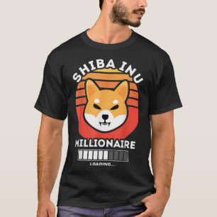 T-shirt Millionnaire Shiba Inu - Cryptomonnaie Shiba Inu C