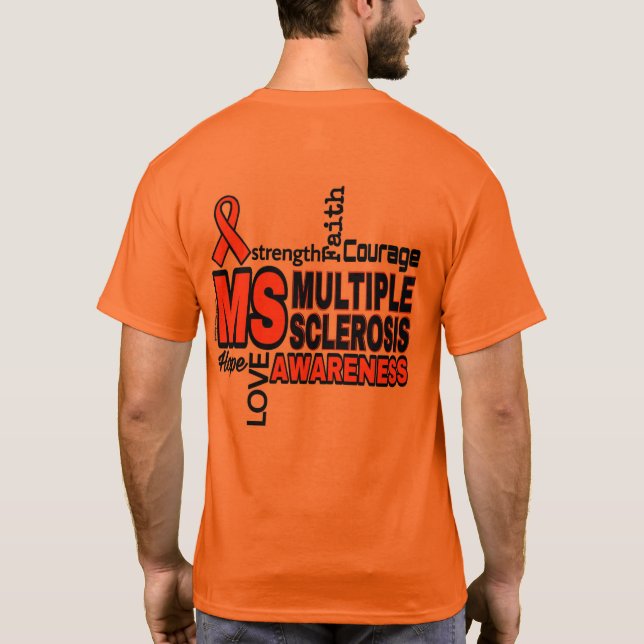 T-shirt Milliseconde de mots… (Dos)