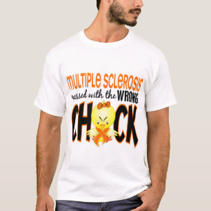 T-shirt Milliseconde de sclérose en plaques salie avec le