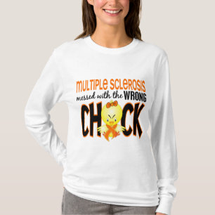 T-shirt Milliseconde de sclérose en plaques salie avec le