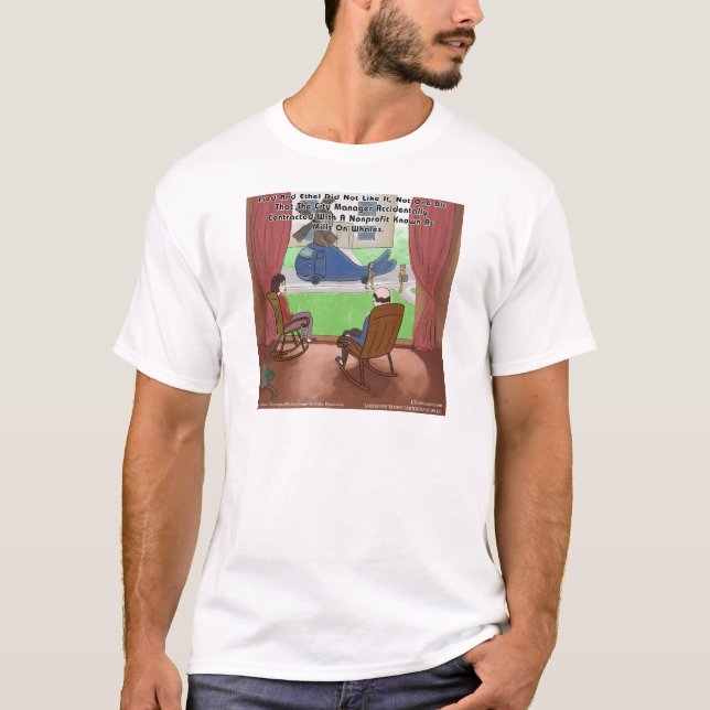 T-shirt Mills on Whales Drôle (Devant)
