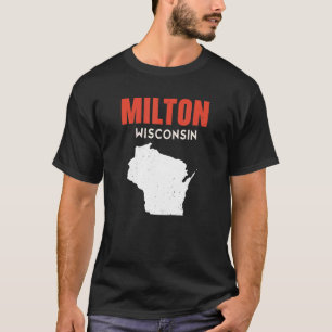 T-shirt Milton USA State America Travel Montanan Helena