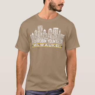 T-shirt Milwaukee Baseball Team All Time Legends Milwaukee