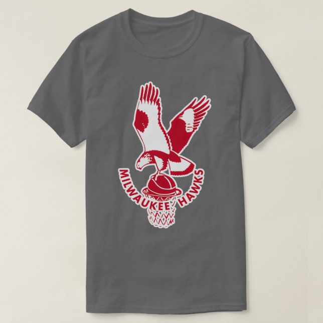 T-SHIRT MILWAUKEE HAWKS (Design devant)
