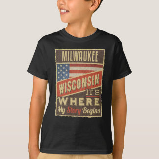 T-shirt Milwaukee Wisconsin