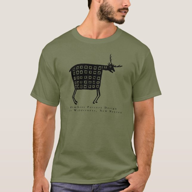 T-shirt Mimbres Poterie Design (Devant)