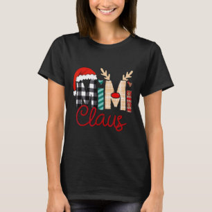 T-shirt Mimi Claus Reindeer Noël