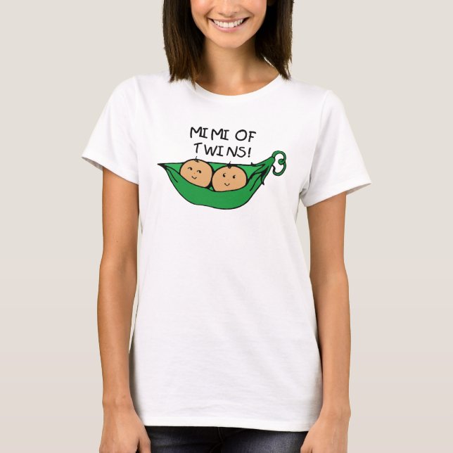 T-shirt Mimi de la cosse jumelle (Devant)