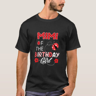 T-shirt Mimi De L'Anniversaire Famille Ladybug Anniversair