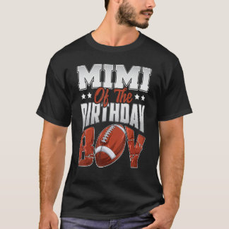 T-shirt Mimi Fête de football Garçon Famille Baller b day