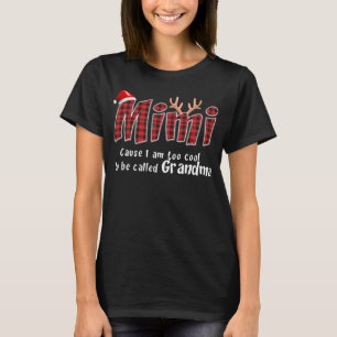 T-shirt Mimi Gift Mimi Noël grand grand grand-mère Mimi